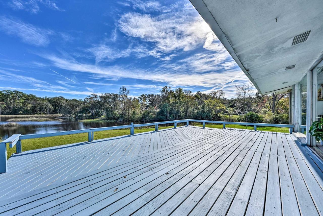 Brookside Waterfront Home With Kayaks And Deck! Jacksonville Exterior photo