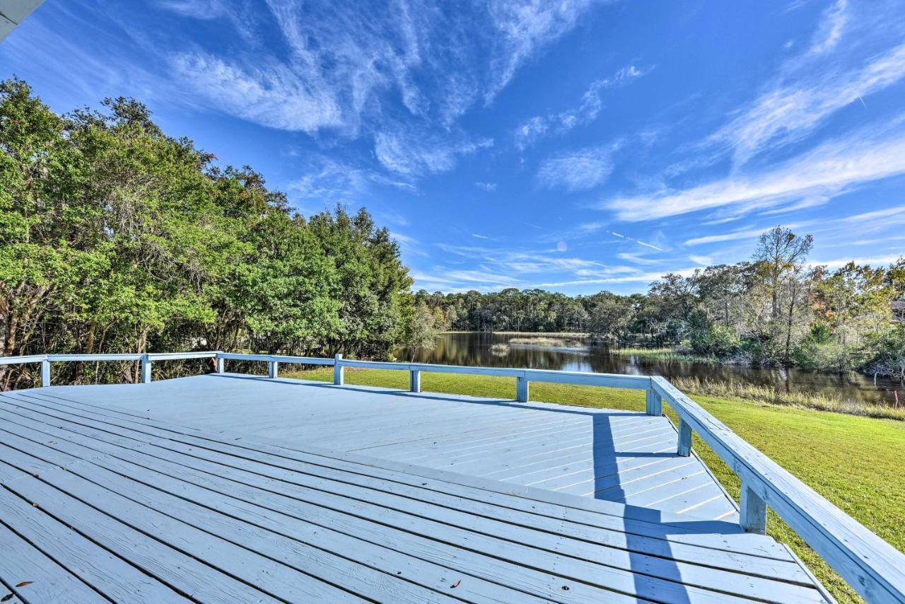 Brookside Waterfront Home With Kayaks And Deck! Jacksonville Exterior photo