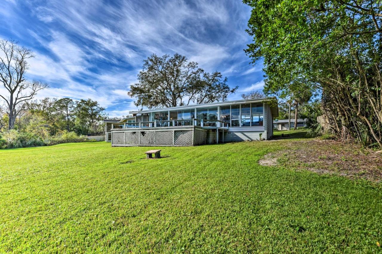 Brookside Waterfront Home With Kayaks And Deck! Jacksonville Exterior photo